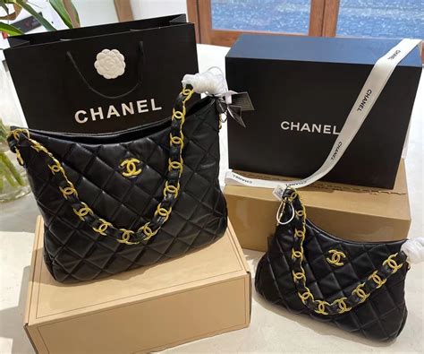 chanel hobo bag 22k|Chanel hobos online shopping.